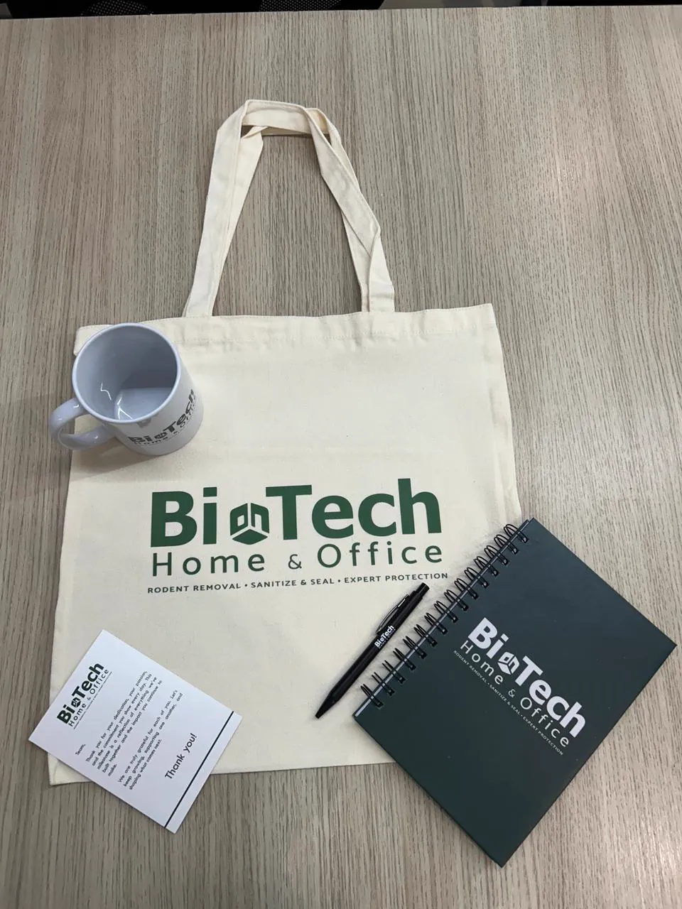 BioTech Home & Office — Kit corporativo
